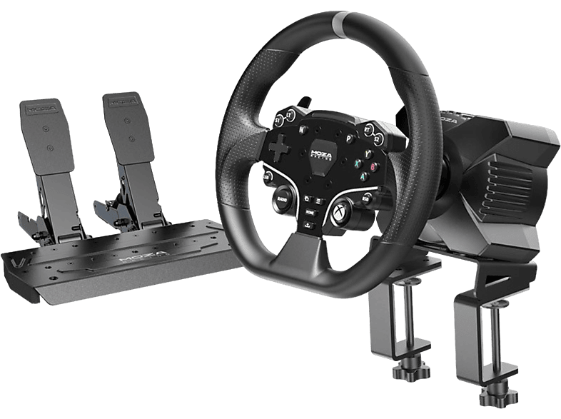 MOZA R3 Racing Set für Xbox und PC, Lenkrad und Pedale