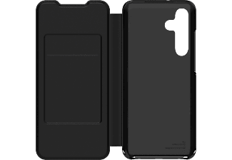 SAMSUNG Galaxy A55 5G kártyatartós flip tok, fekete (GP-FWA556AMABW)