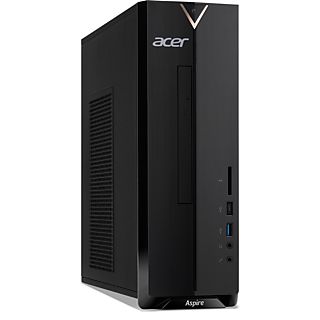 PC sobremesa - Acer Aspire XC-840, Intel® Celeron® N4505, 8GB RAM, 512GB SSD, UHD Graphics, Sin sistema operativo, Negro