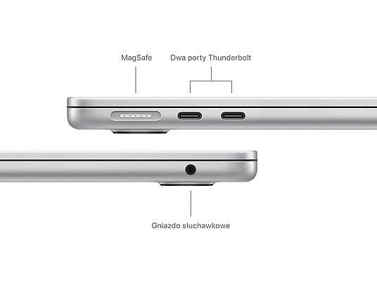 Laptop APPLE MacBook Air 13 M3/8GB/256GB SSD/INT/macOS Srebrny