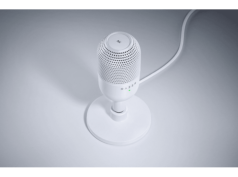 Razer Seiren V3 Mini Streaming Mikrofon, USB-C, 96 kHz, Superniere, 14mm Kondensatorkapsel, Weiß — Foto 5 von 5