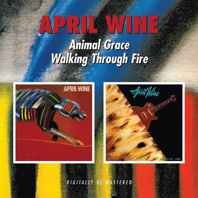 April Wine Albumcover mit zwei kleineren Albumcovern. Digital Remastered.