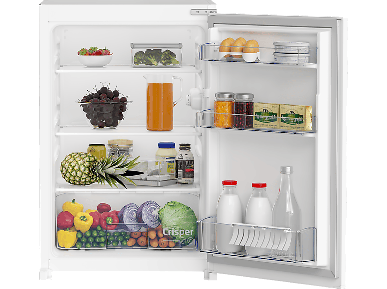 Beko B1804N Kühlschrank (E, 855 mm hoch, Weiß, 126 l)
