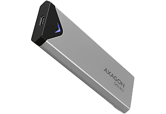 AXAGON USB 3.2 Gen1 külső M.2 SATA SSD ház, USB Type-C, alumínium ház (EEM2-U3C)