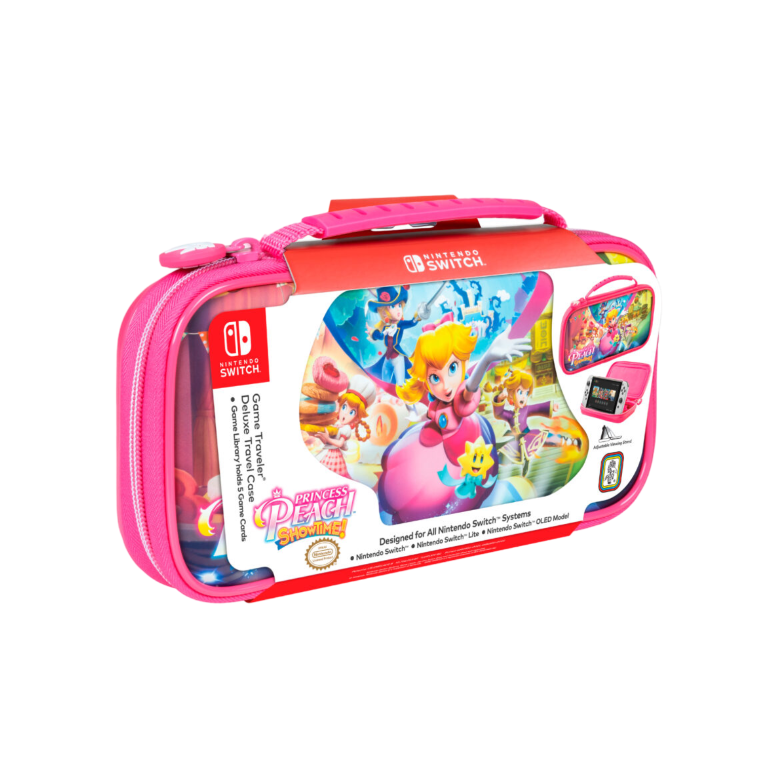 Game Traveler - Official Nintendo Switch Case - Princess Peach Showtime!