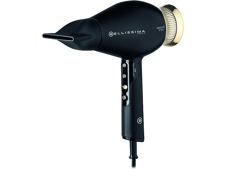 BELLISSIMA HC4U-11826 CREATIVITY 4 YOU - Haartrockner (Schwarz)