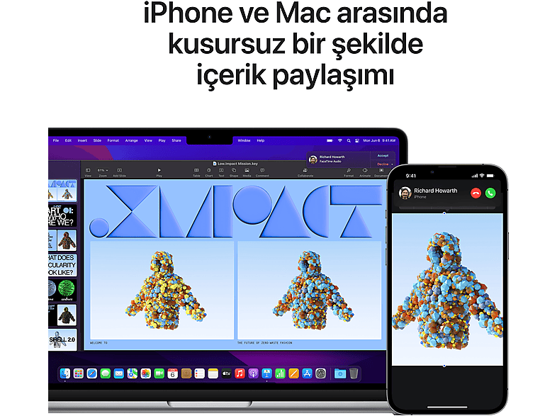 APPLE MacBook Air M2 8GB-512GB SSD 13.6inç Uzay Grisi MLXX3TU/A