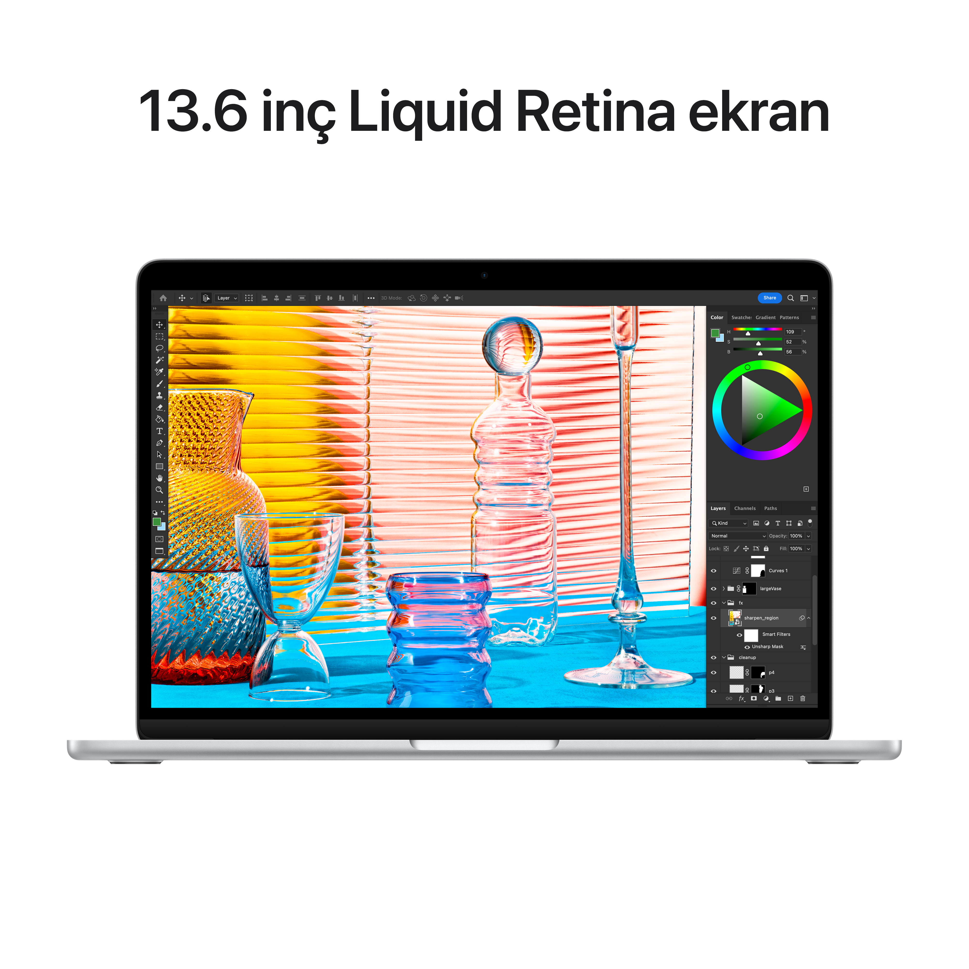 APPLE MacBook Air M2 8GB-256GB SSD 13.6inç Gümüş MLXY3TU/A Fiyat