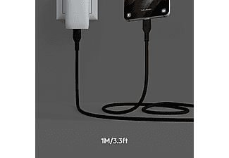 BELKIN BoostCharge Flex 1 m USB-C to USB-C Silikon Kablo Siyah_2