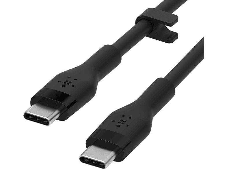 BELKIN BoostCharge Flex 1 m USB-C to USB-C Silikon Kablo Siyah