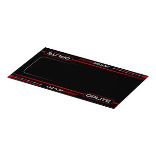 OPLITE Ultimate GT Floor Mat - Tappeto (Nero/Rosso)