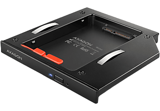 AXAGON 2,5" SSD/HDD beépítő keret laptop ODD helyre, max 12,7mm magas (RSS-CD12)