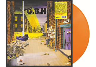 Charged G.B.H. - City Baby Attacked By Rats (Coloured Vinyl) (Vinyl LP (nagylemez))