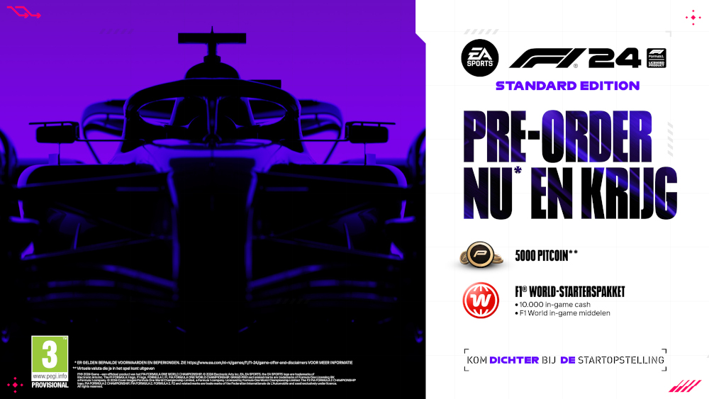 F1 24 NL/FR PS4