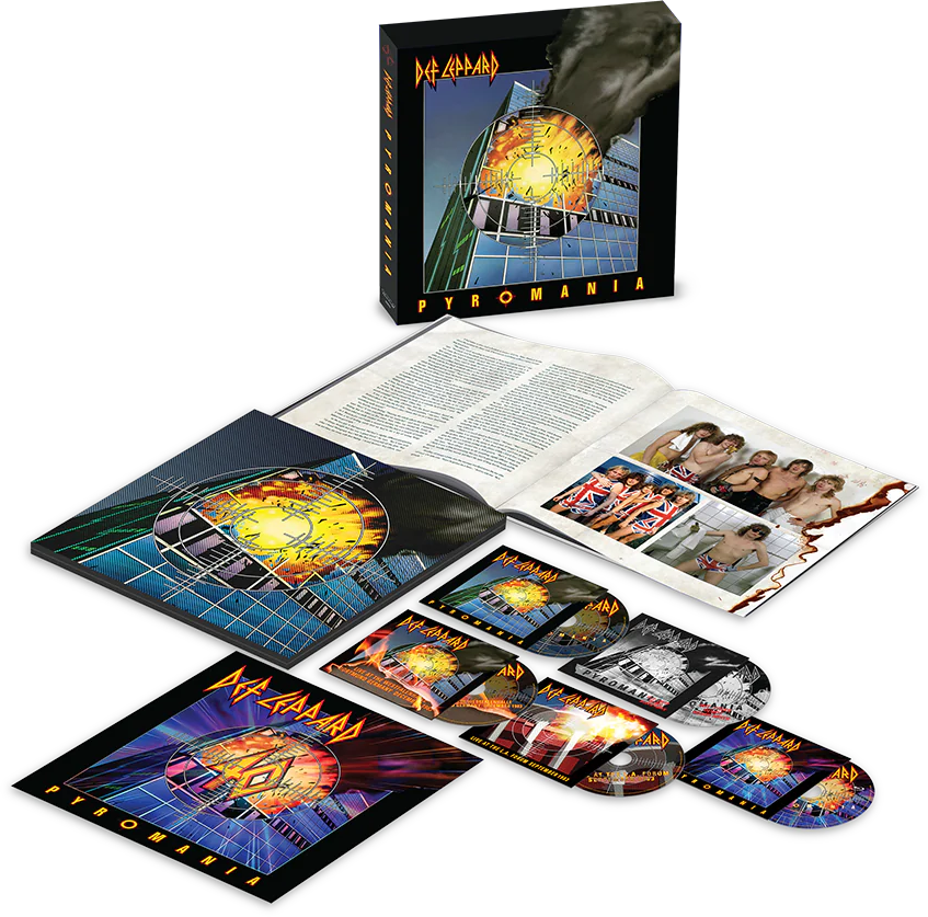 Def Leppard - Pyromania (Limited Super Deluxe Edition) (CD + Blu-ray)