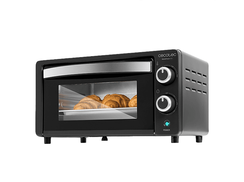 Reacondicionado Seminuevo Muy Bueno Minihorno El Ctrico Cecotec Bake Toast Black W