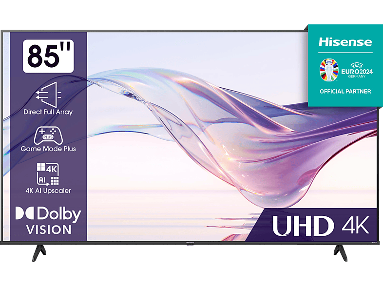 HISENSE 85A6K LED TV (Flat, 85 Zoll / 215 cm, UHD 4K, SMART TV, VIDAA ...