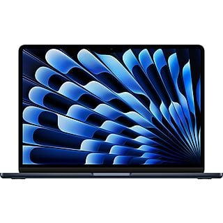 APPLE MacBook Air 13 Zoll (2024), M3 Chip mit 10-Core GPU, 8 GB RAM, 512 GB SSD, 35W Dual USB-C Port Power Adapter, Mitternacht
