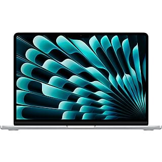 APPLE MacBook Air 13 Zoll (2024), M3 Chip mit 10-Core GPU, 8 GB RAM, 512 GB SSD, 35W Dual USB-C Port Power Adapter, Silber