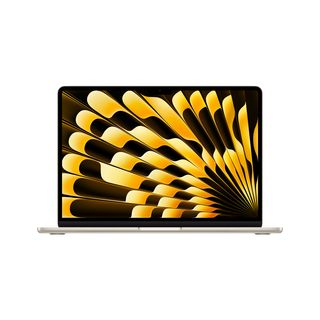 APPLE MacBook Air 13 Zoll (2024), M3 Chip mit 8-Core GPU, 8 GB RAM, 256 GB SSD, 30W USB-C Power Adapter, Polarstern