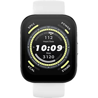 Smartwatch - Amazfit BIP 5, 22 mm, Pantalla 1,91", Llamadas Bluetooth, +120 Modos deporte, Blanco