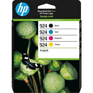 HP 924 (pack de 4) - Cartouche d'encre (noir/cyan/magenta/jaune)
