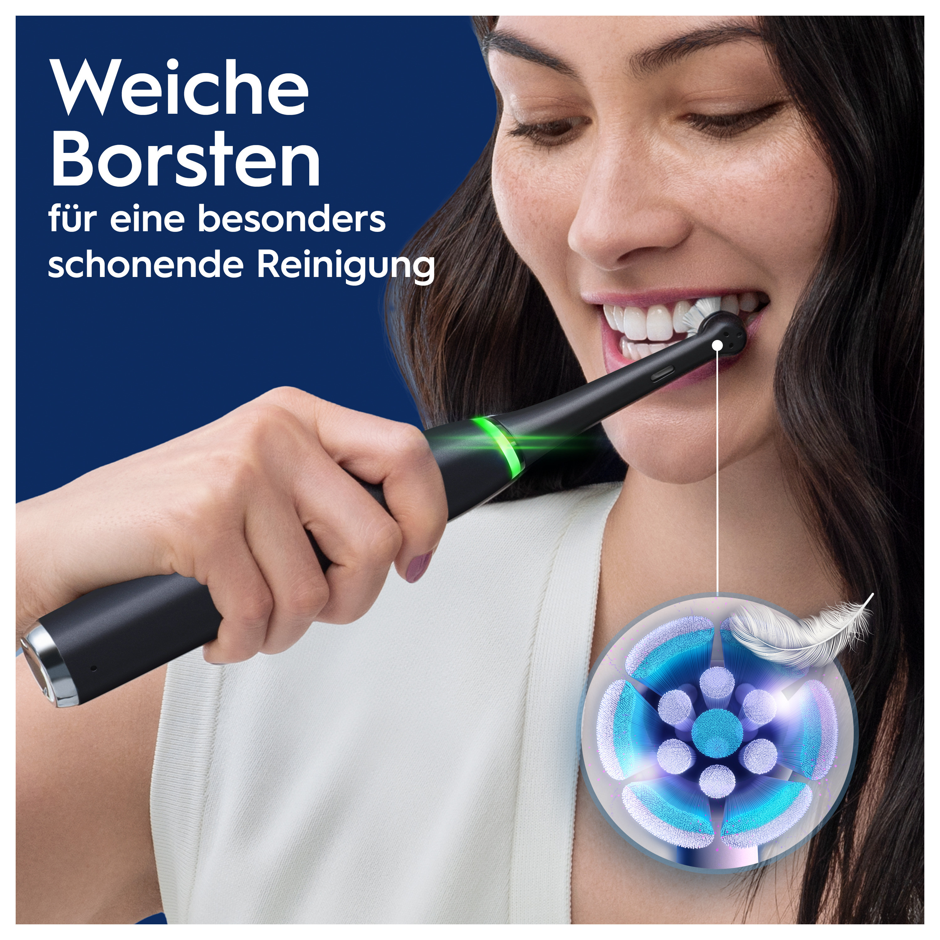 ORAL-B iO 9 + Sensitive | Brosse  dents lectrique (Onyx noir) | MediaMarkt