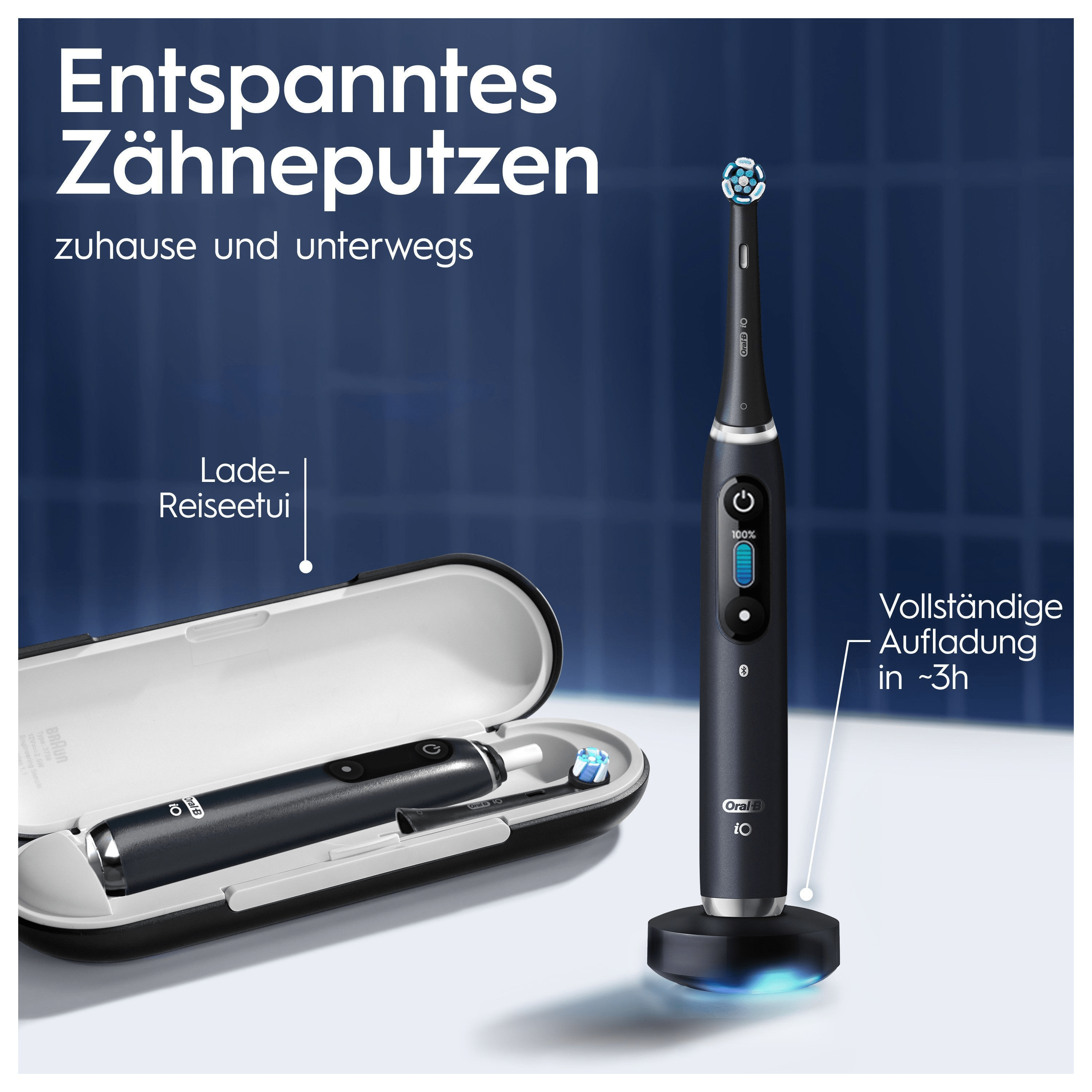 ORAL-B iO 9+ Sensitive | Spazzolino (Black Onyx) | MediaMarkt