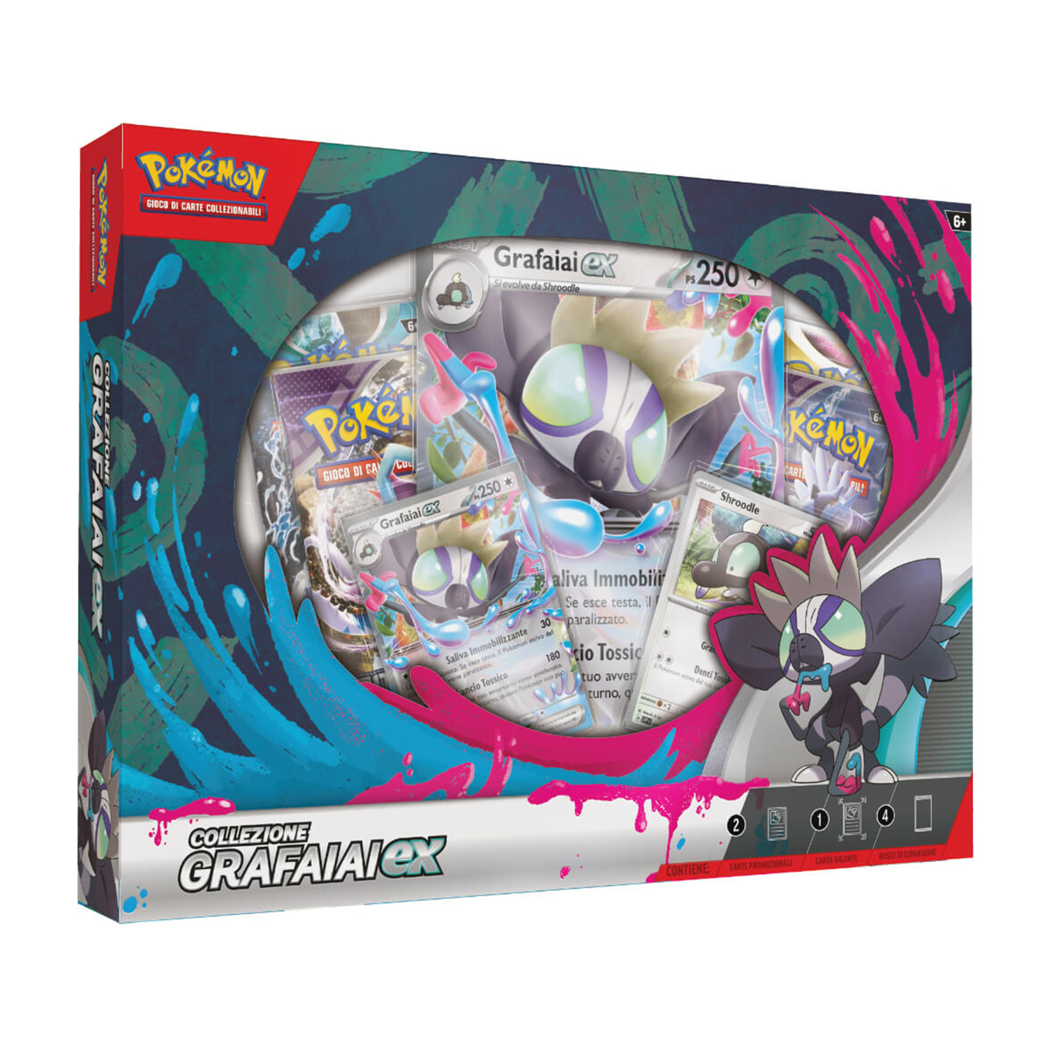 Carte DA Gioco Pokemon Ex Box Aprile