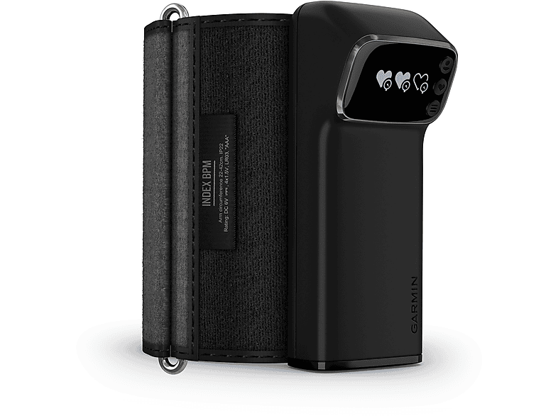 Garmin INDEX BPM Blutdruckmessgerät (Batteriebetrieb, Blutdruck- und Herzfrequenzmessung, 22 bis 42 cm Armumfang ) — Foto 2 von 3