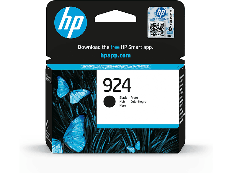 Cartouche d'encre noire originale HP 924