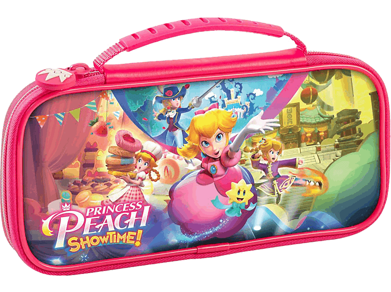 Funda Nintendo Switch - Ardistel Blackfire Princess Peach Showtime, Para y Lite OLED, Rosa