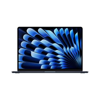 APPLE MacBook Air 15 Zoll (2024), M3 Chip mit 10-Core GPU, 16 GB RAM, 512 GB SSD, Mitternacht