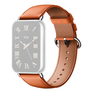 XIAOMI Smart Band 8 Pro - Bracelet en cuir (orange corail)