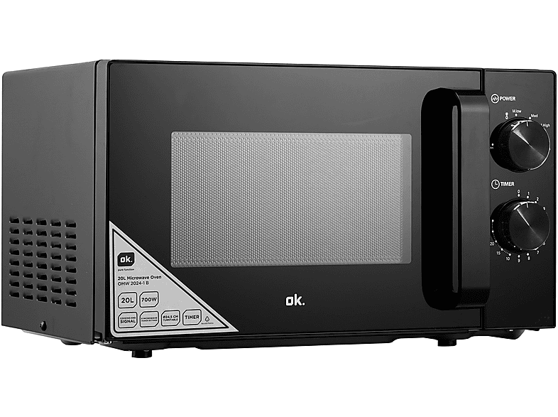 OK. OMW 2024-1 B, Solo Mikrowelle (700 Watt)