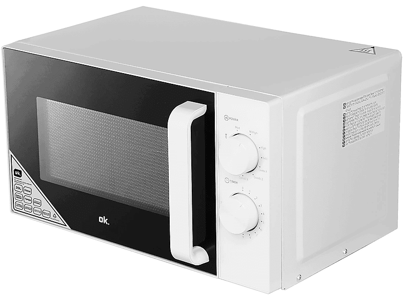 OK. OMWG 2024-1 W, Mikrowelle (700 Watt, Grillfunktion)