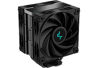 DEEPCOOL AK400 ZERO DARK PLUS univerzális CPU hűtő 2x12cm, PWM, 4pin, fekete (R-AK400-BKNNMD-G-1)