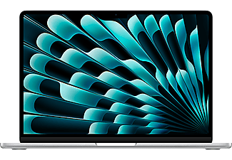 APPLE MacBook Air 2024 13,6" Liquid Retina ezüst Apple M3(8C/8C)/8GB/256GB (mrxq3mg/a)
