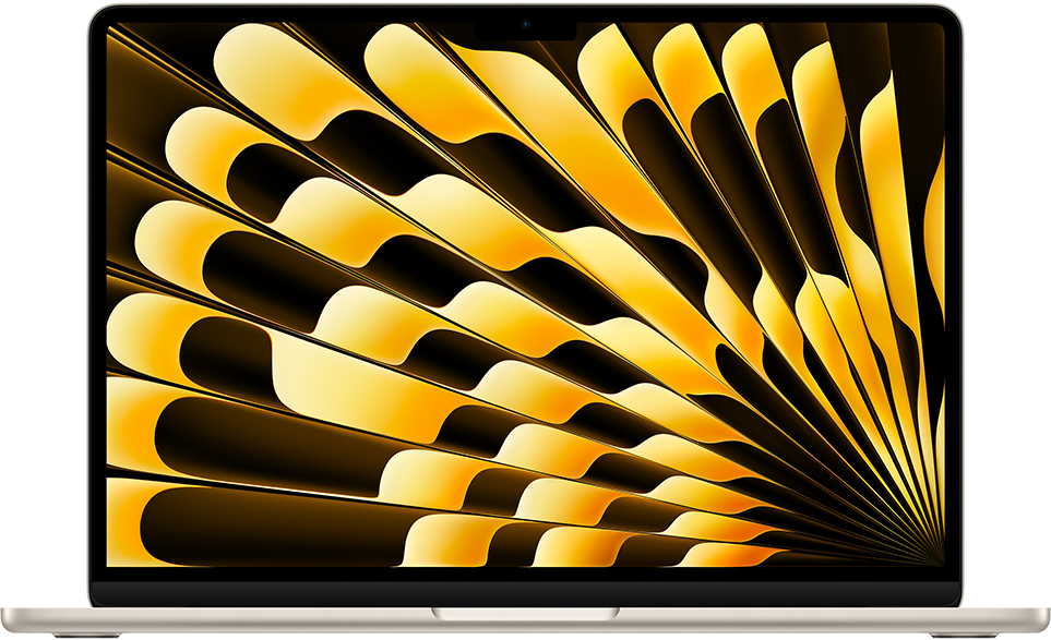 APPLE MacBook Air 2024 13,6" Liquid Retina csillagfény Apple M3(8C/10C)/16GB/512GB (mxcu3mg/a)