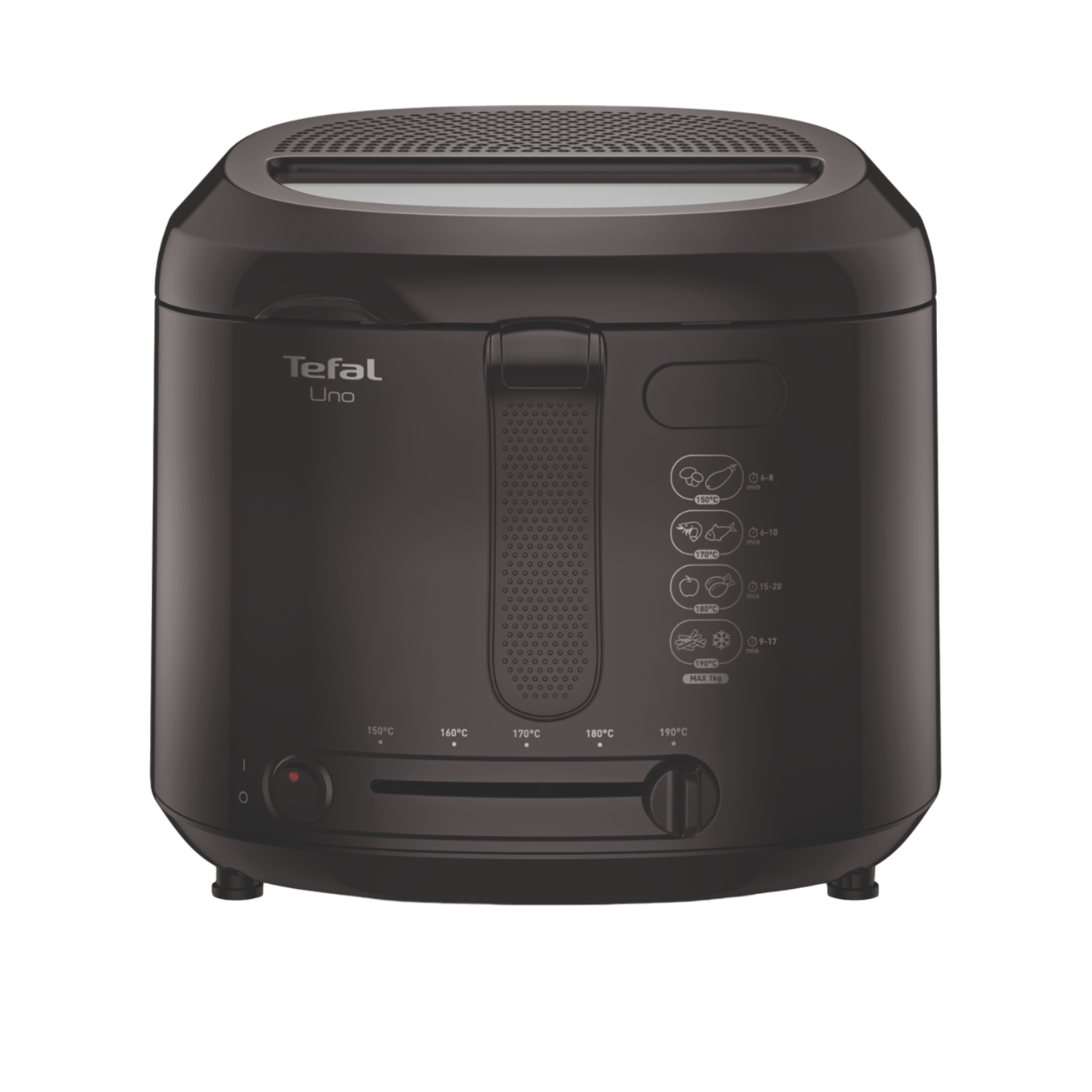 Tefal FF2038 friteuse Uno zwart 1,8L 1.470W