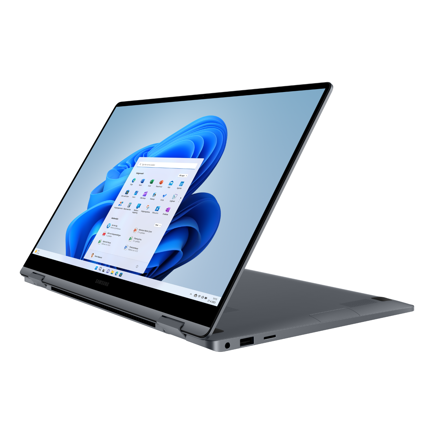 SAMSUNG Galaxy Book4 360 Grijs | 15.6 inch - Intel Core 7 - 16 GB