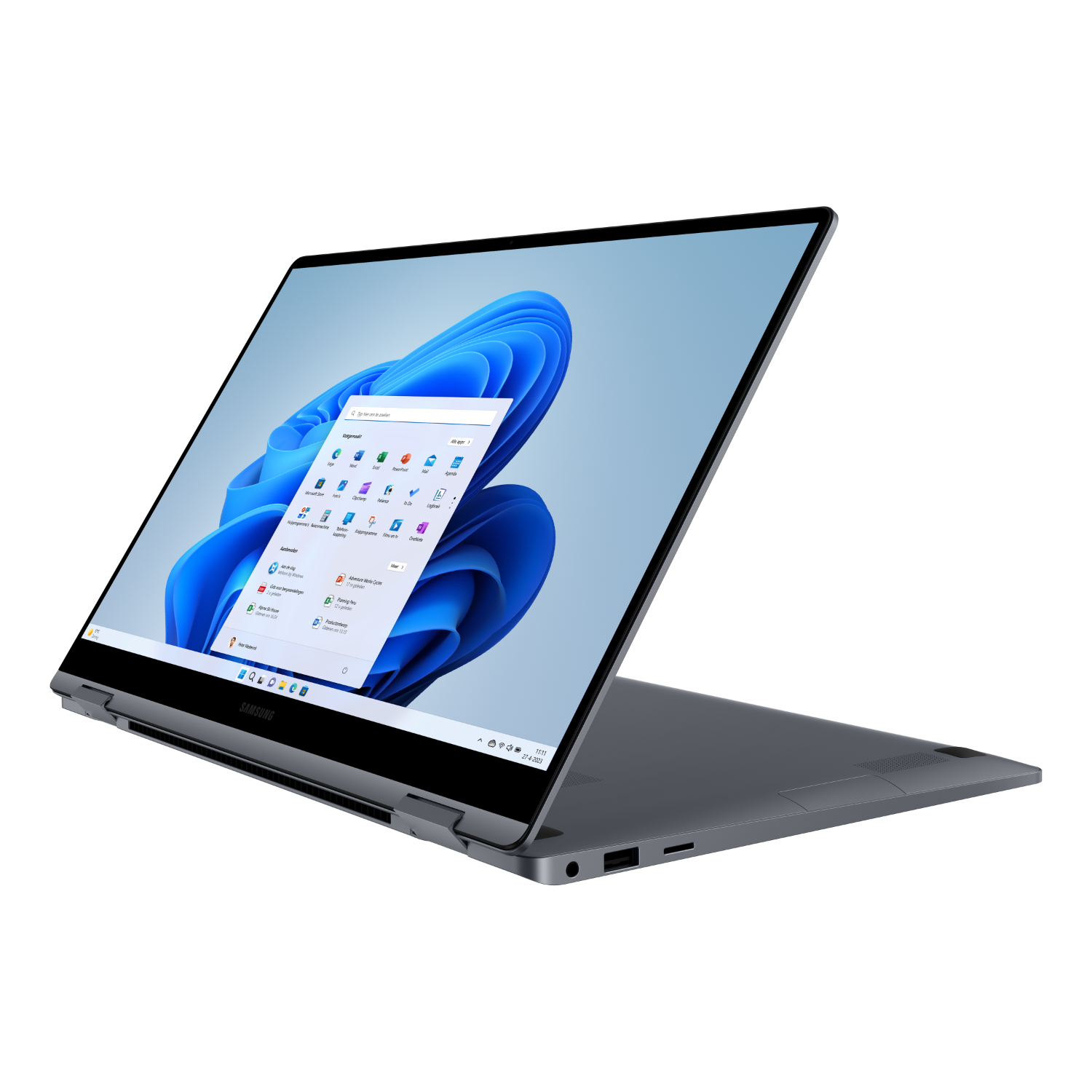 SAMSUNG Galaxy Book4 360 Grijs - 15.6 inch - Intel Core 7 - 16 GB - 512 GB