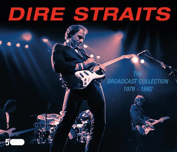 Dire Straits album borítója, élő előadással, Mark Knopflerrel gitáron.