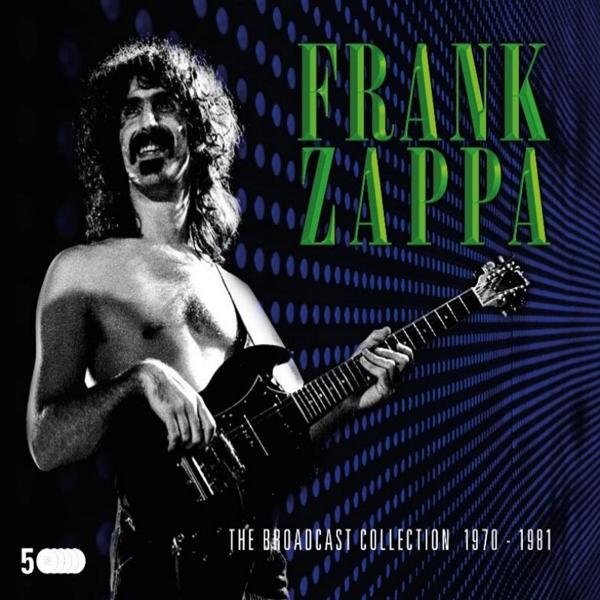 Frank Zappa a színpadon, gitárral. Szöveg: Frank Zappa, The Broadcast Collection.