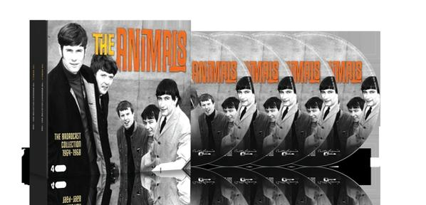 A 'The Animals' albumgyűjtemény box szettje. Több CD-t is tartalmaz.