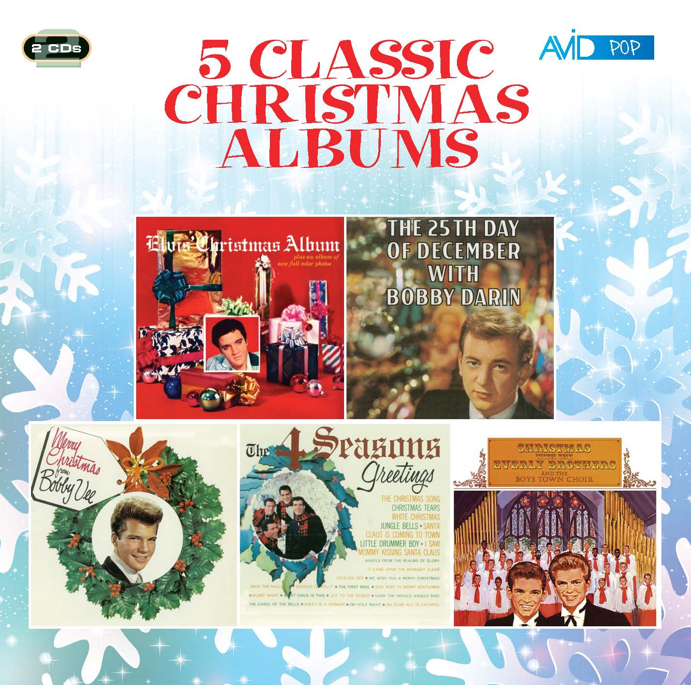 Különböző előadók - Five Classic Christmas Albums (CD)