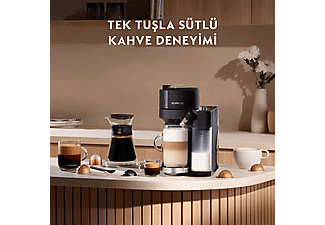 NESPRESSO Vertuo Latissima Süt Çözümlü Kapsüllü Kahve Makinesi Siyah_3