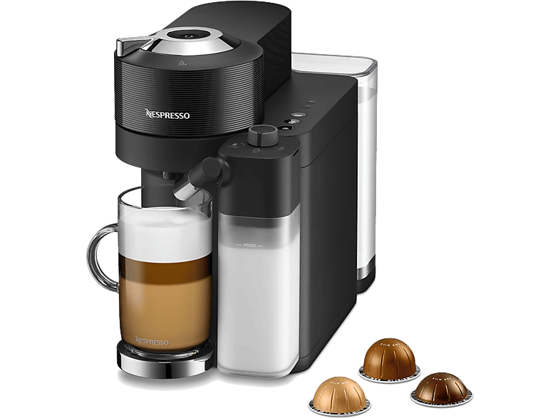 NESPRESSO Vertuo Latissima Süt Çözümlü Kapsüllü Kahve Makinesi Siyah_0
