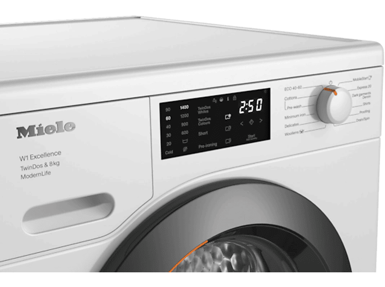 MIELE WEB685 WCS 125 Edition TwinDos A Enerji Sınıfı 8 kg 1400 Devir Çamaşır Makinesi Beyaz_3