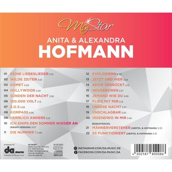 Albumcover mit Songtiteln und Künstlernamen. Logo des Musiklabels ist sichtbar.